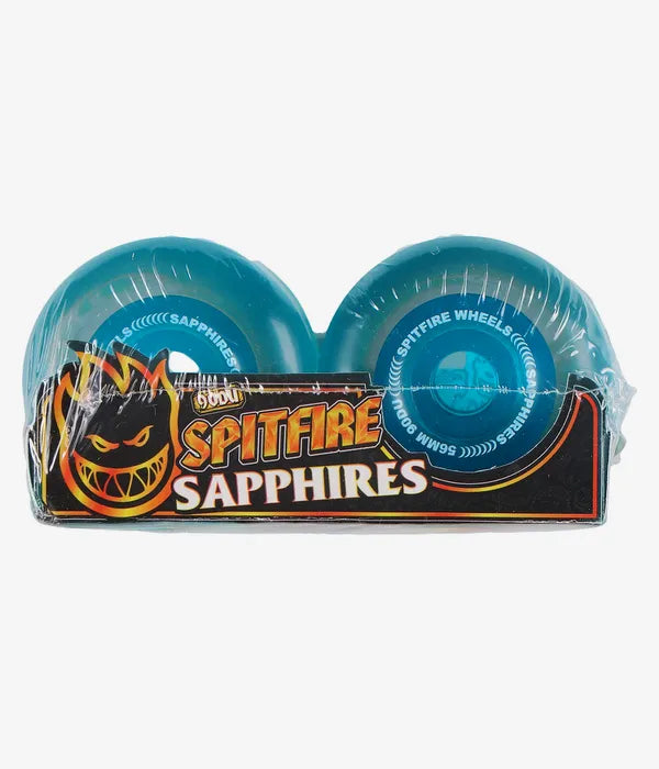 Spitfire -  Sapphire Wheels (Clear Blue) Radial 56mm 90A