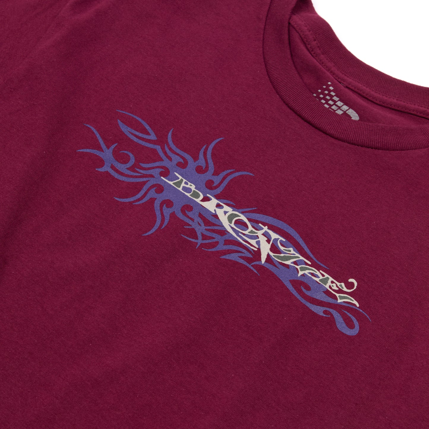Bronze - Edge Tee Burgundy