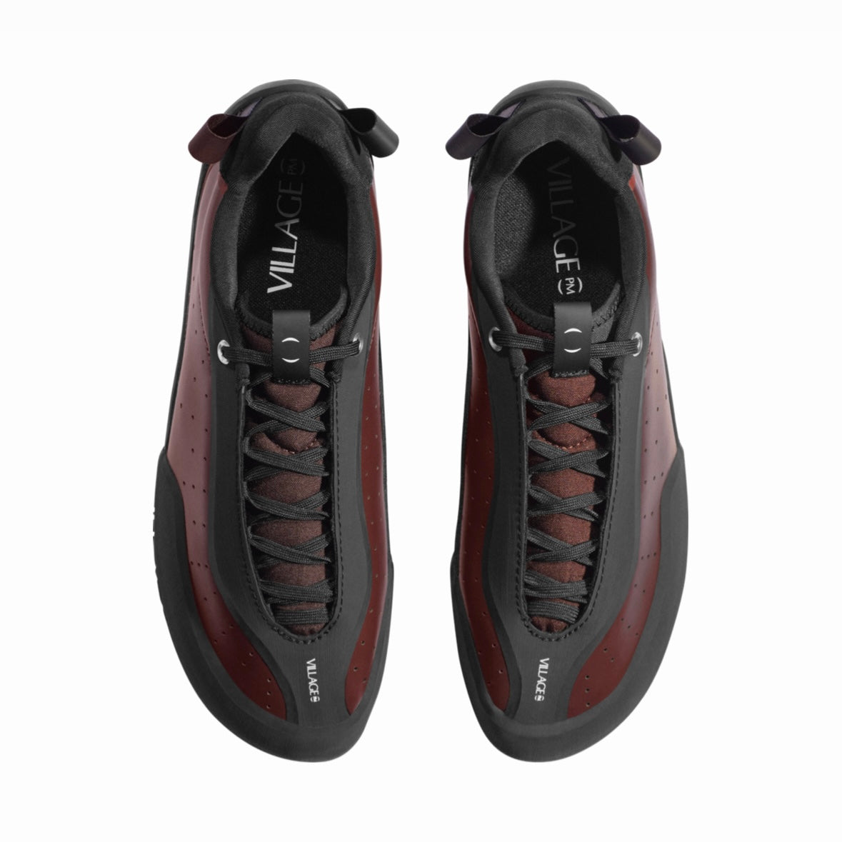 Village PM - 2PM Maroon / Natural Black