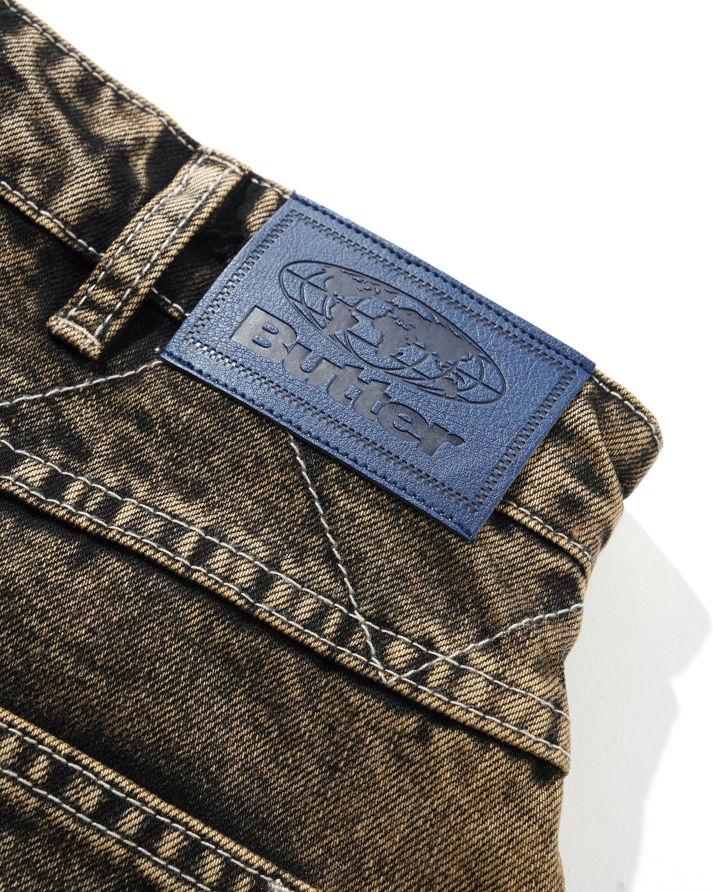 Butter Goods - Bronco Denim Jeans Brown Tint