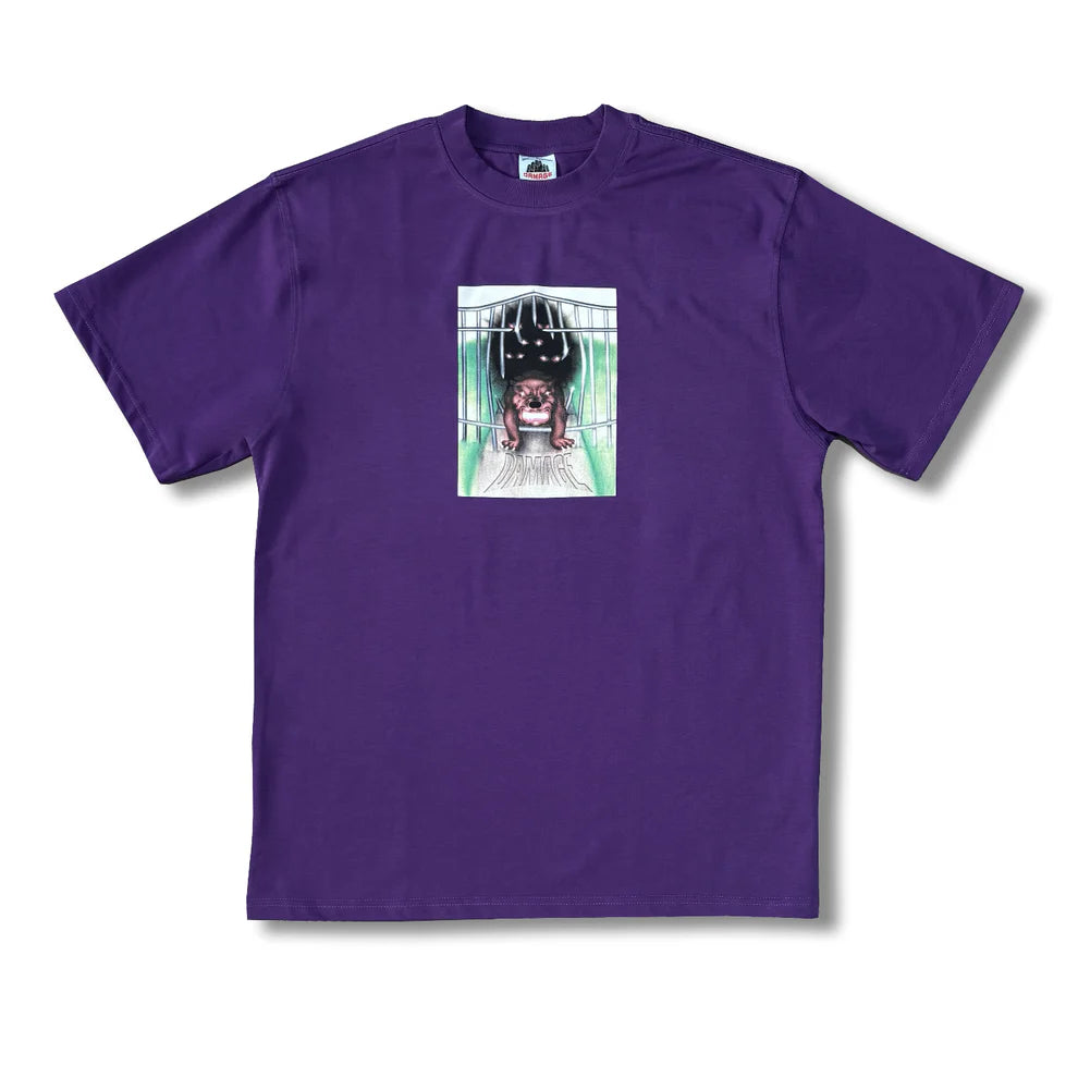 Damage - El Perro Tee Purple