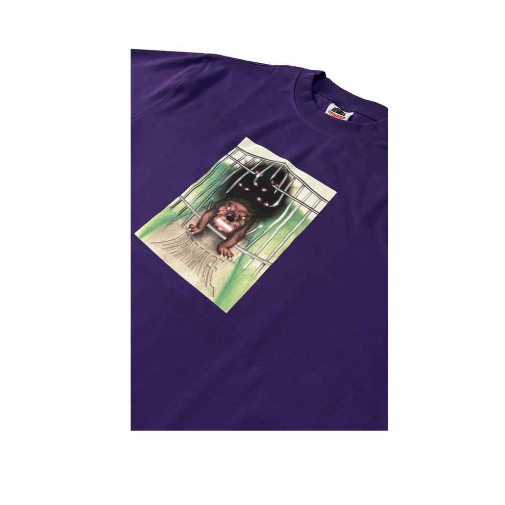 Damage - El Perro Tee Purple