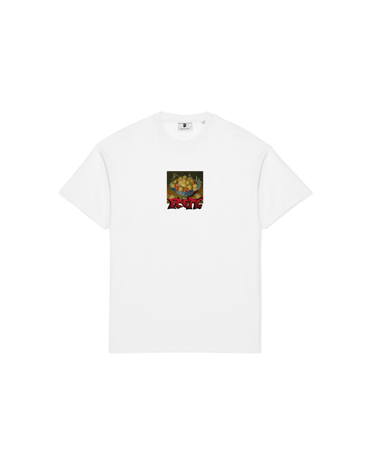 Poetic Collective - Graff Fruit T-shirt White