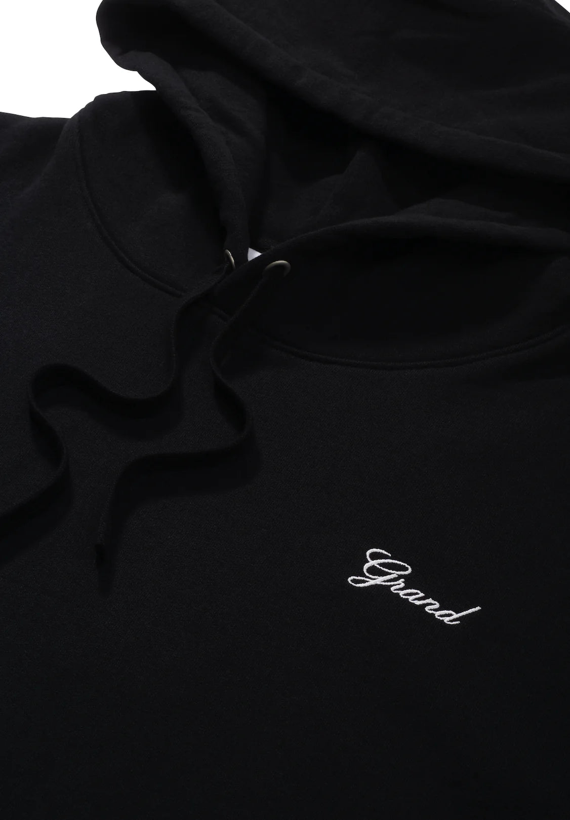 Grand Collection - Script Hoodie Black