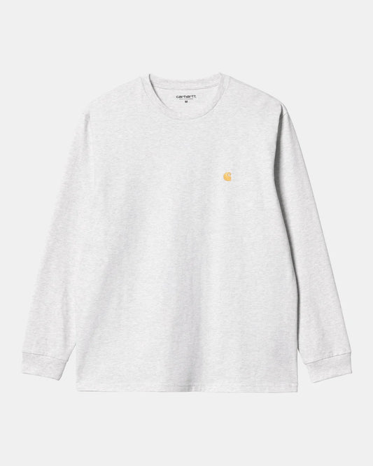 Carhartt - L/S Chase Tee Ash Heather