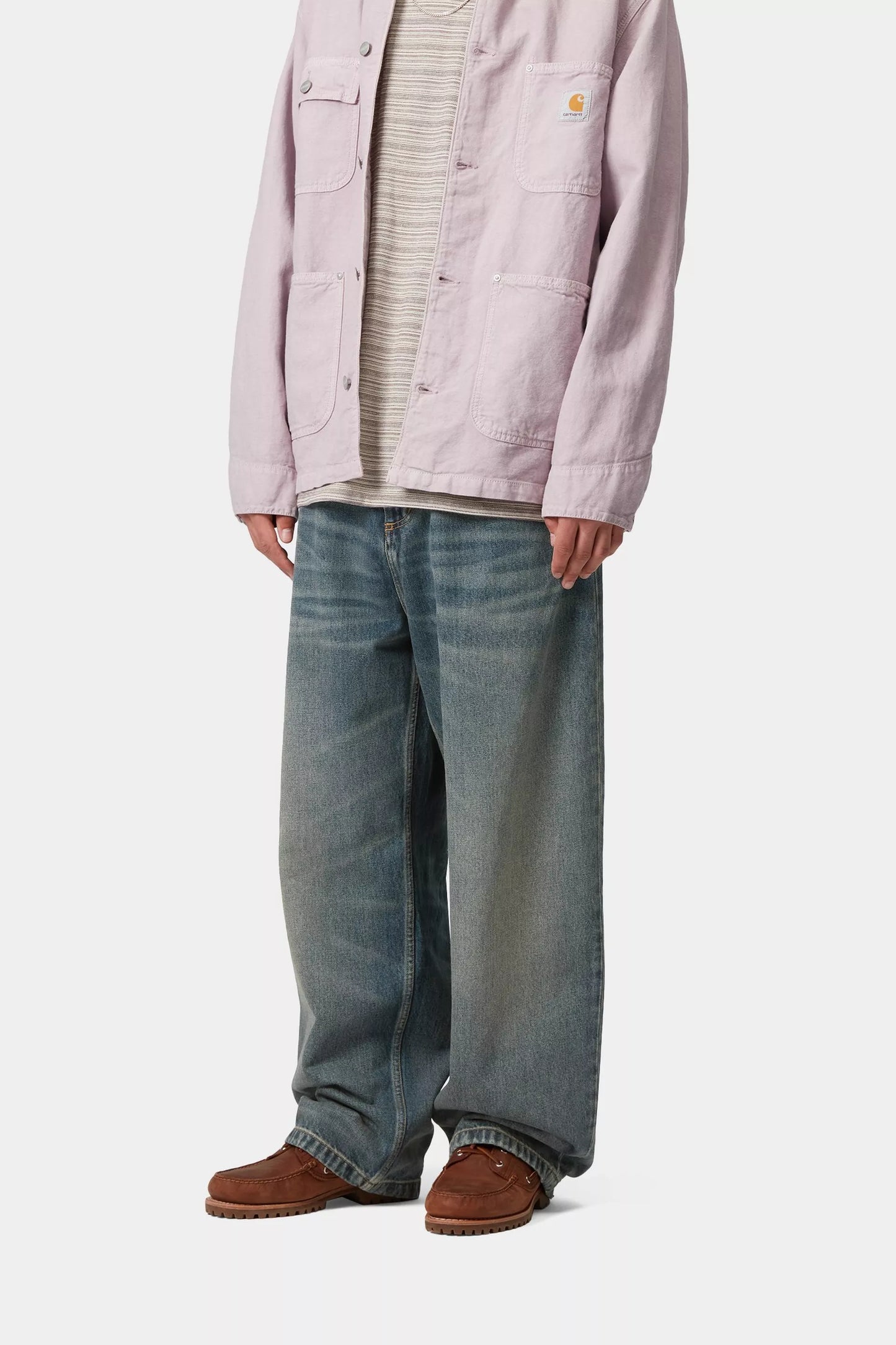 Carhartt - Brandon Pant Blue Worn Used Wash