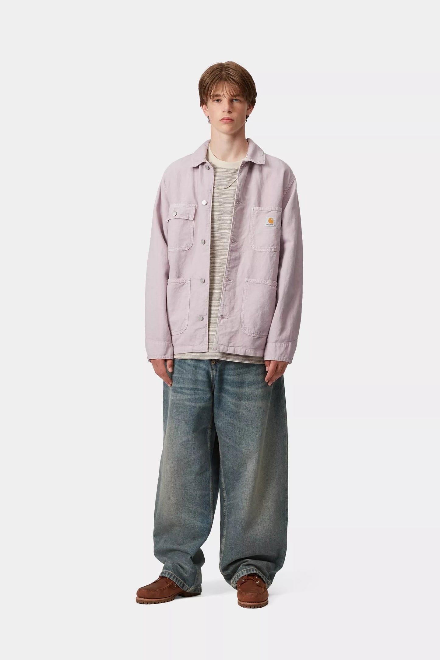 Carhartt - Brandon Pant Blue Worn Used Wash