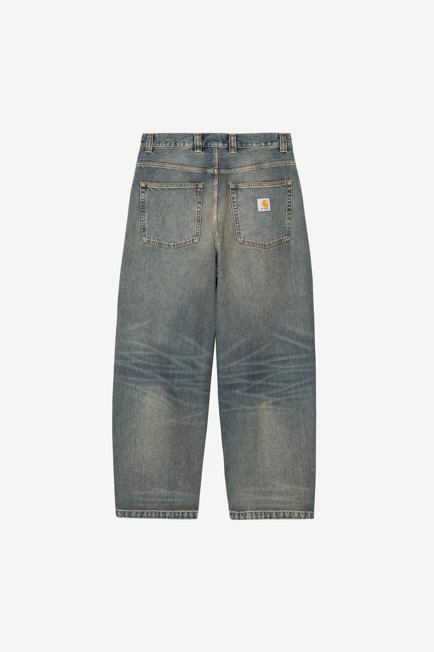 Carhartt - Brandon Pant Blue Worn Used Wash