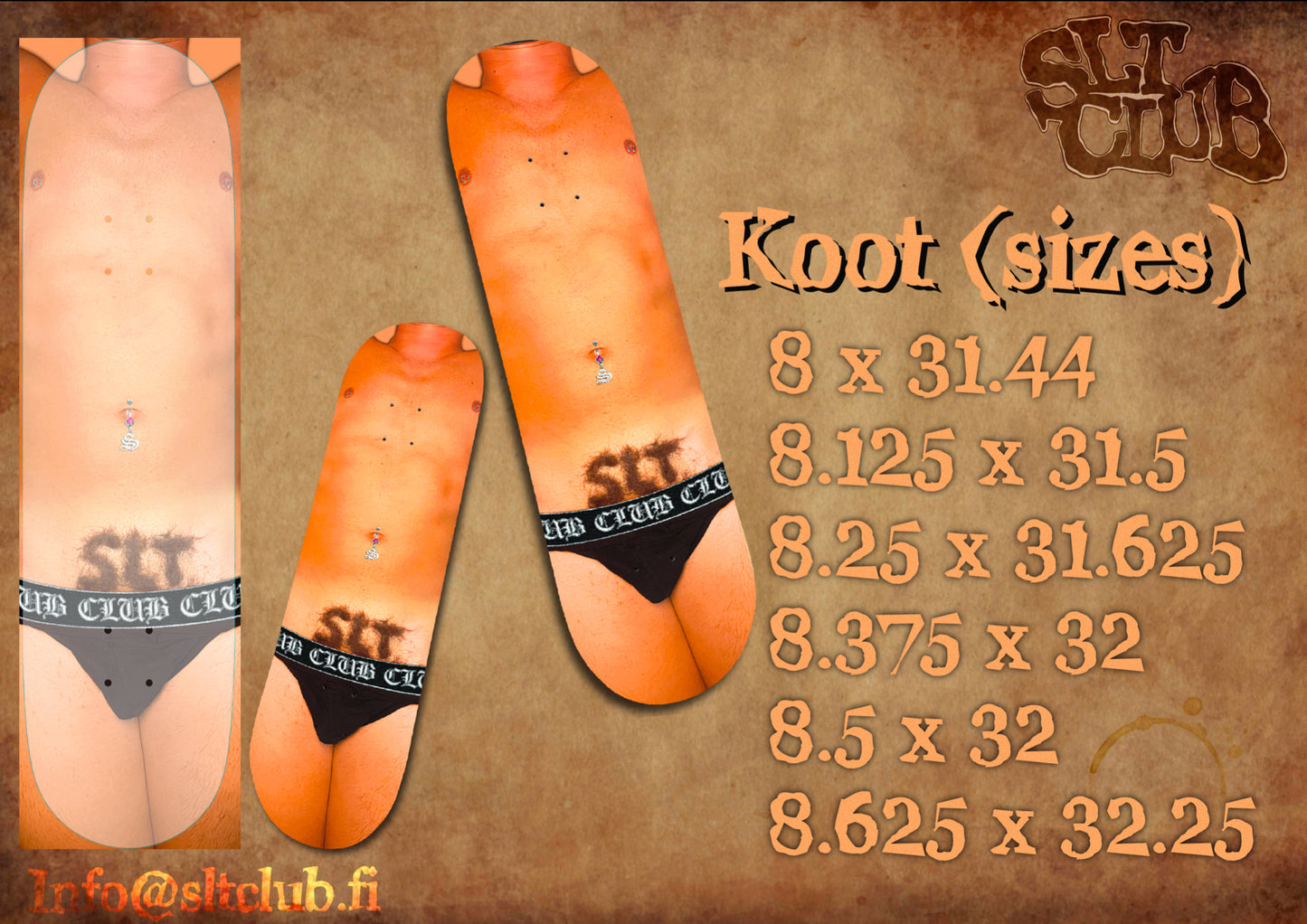 SLT Club - Karvaton Rinta 8.5"