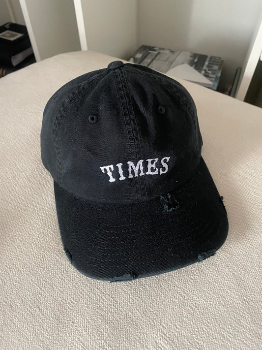 Times - Vato Logo Cap Worn Black