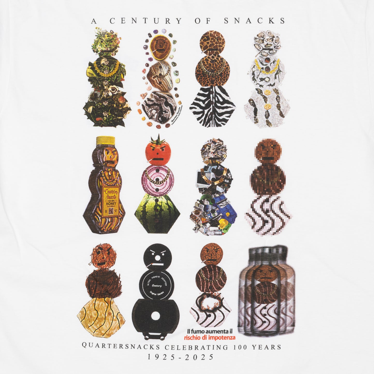 Quartersnacks - Anniversary Tee White