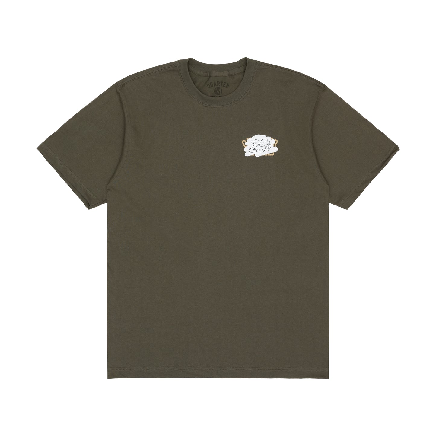 Quartersnacks - Whistler's Snackman Tee Olive