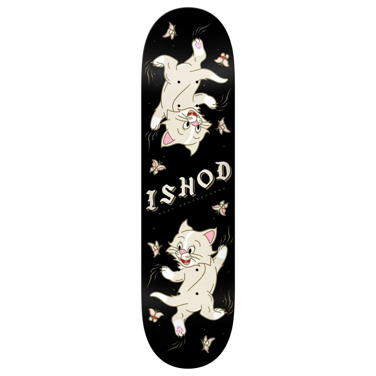 Real Skateboards - Ishod Kitten Scratch Twin Tail 8.5"