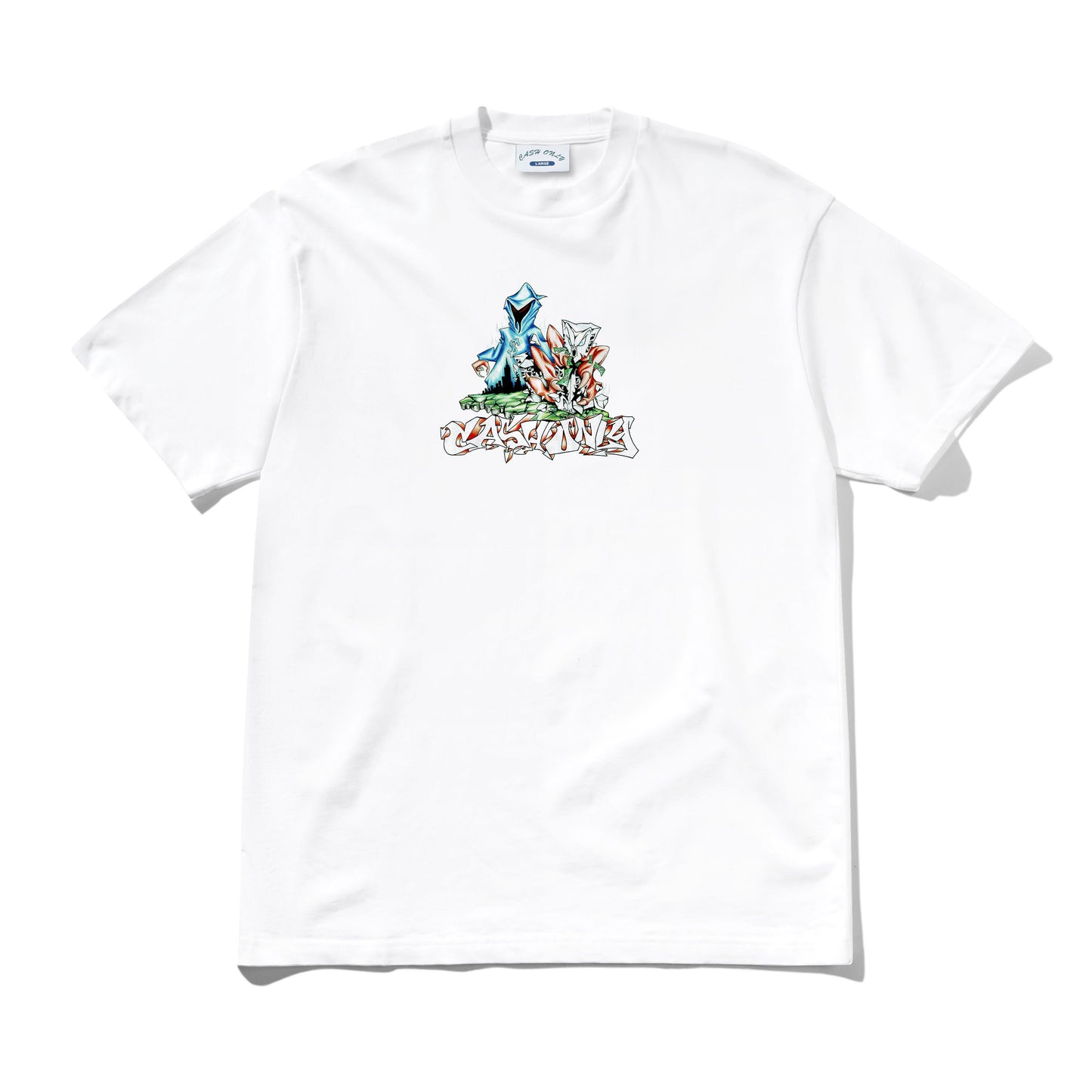 Cash Only - Reaper Tee White