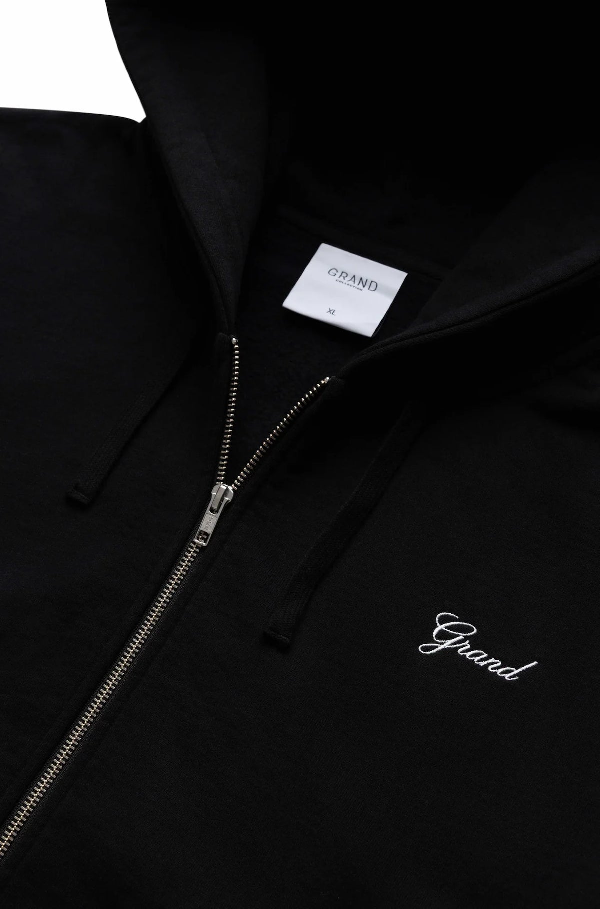 Grand Collection - Zip Up Sweatshirt Black