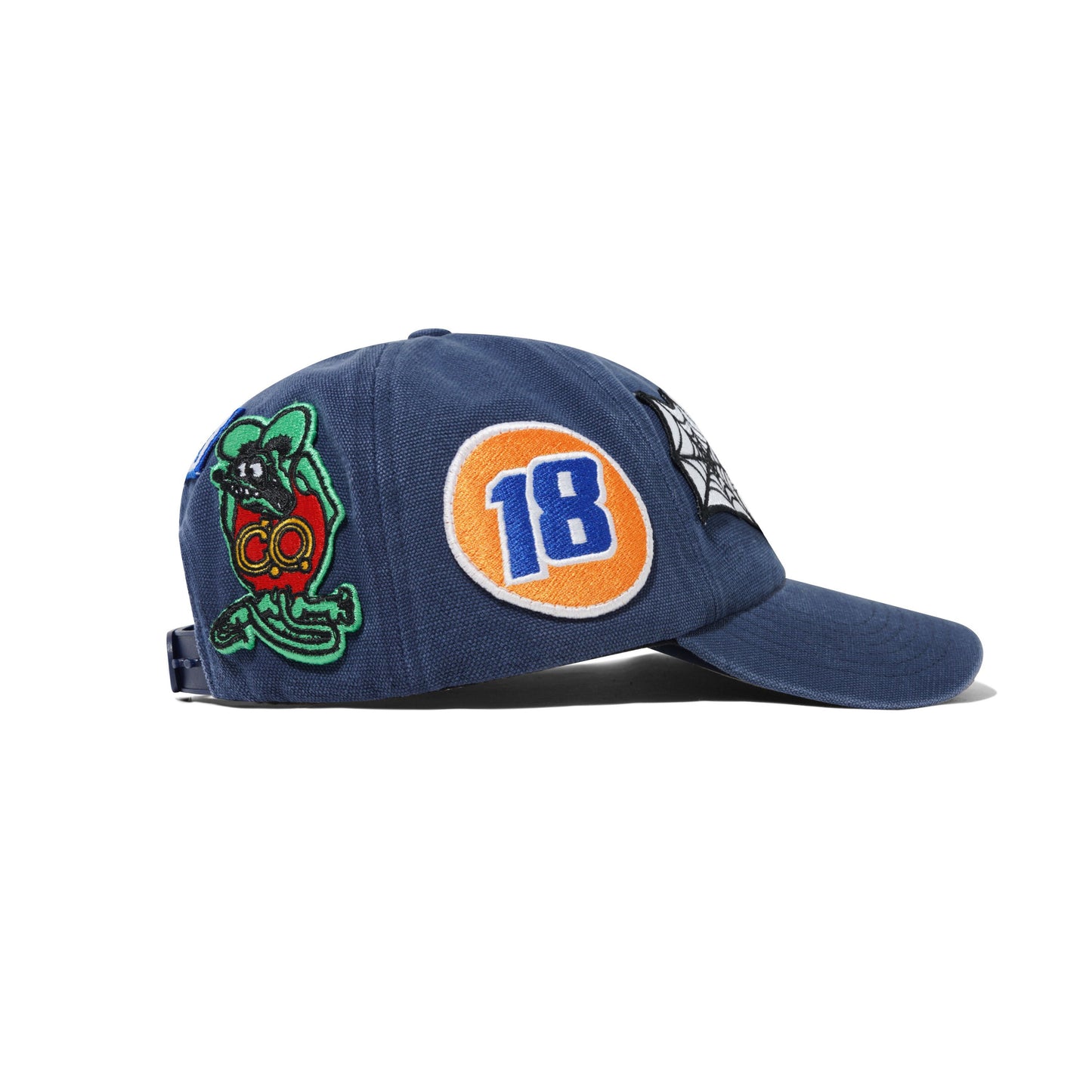 Cash Only - Service 6 Panel Cap Navy