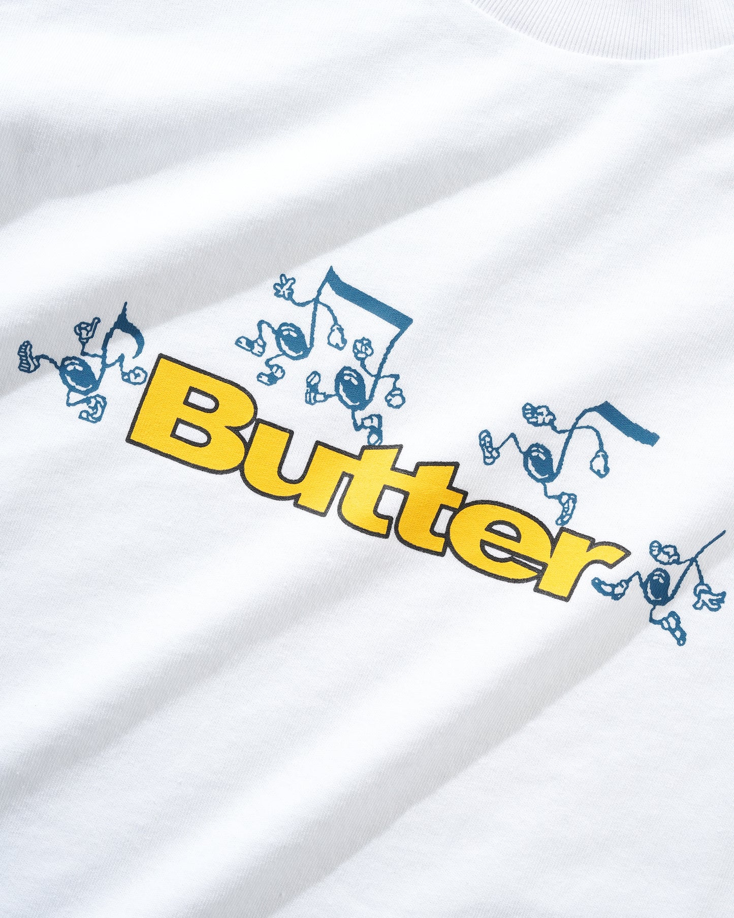 Butter Goods - Tempo Logo Tee White