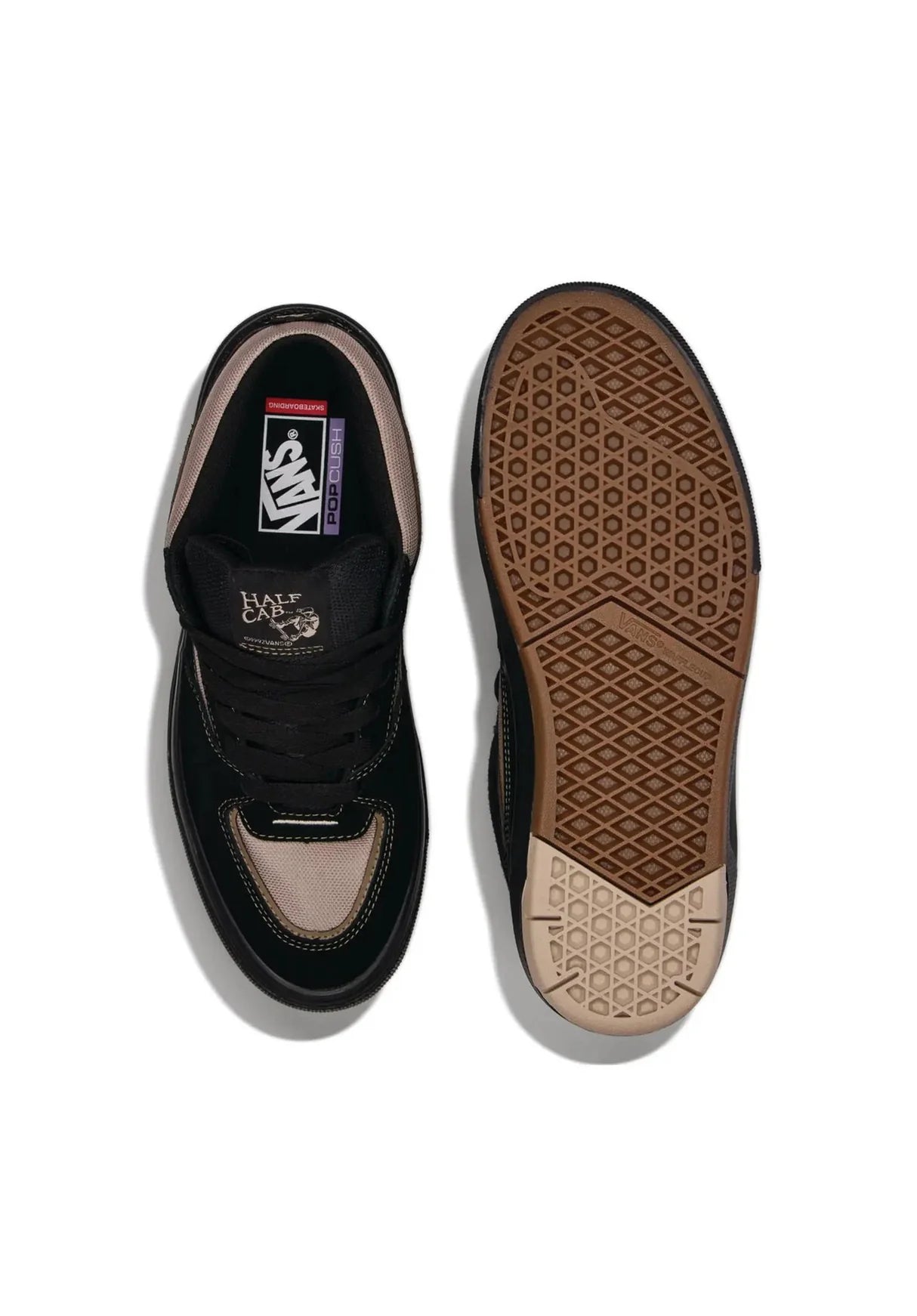 Vans - Skate Half Cab Wafflecup Black / Peyote