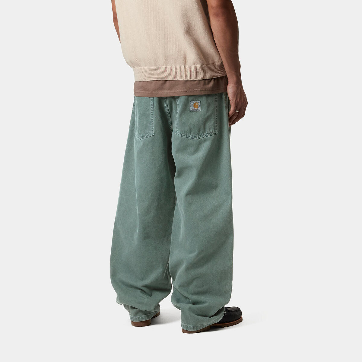 Carhartt - Brandon Pant Twill Silver Pine Stone Dyed