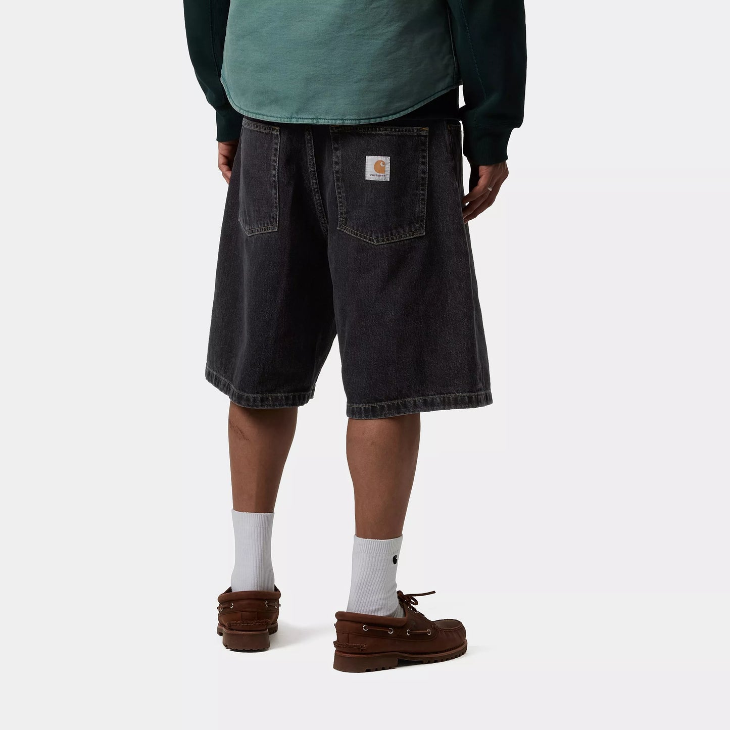 Carhartt - Brandon Short Black Stone Washed