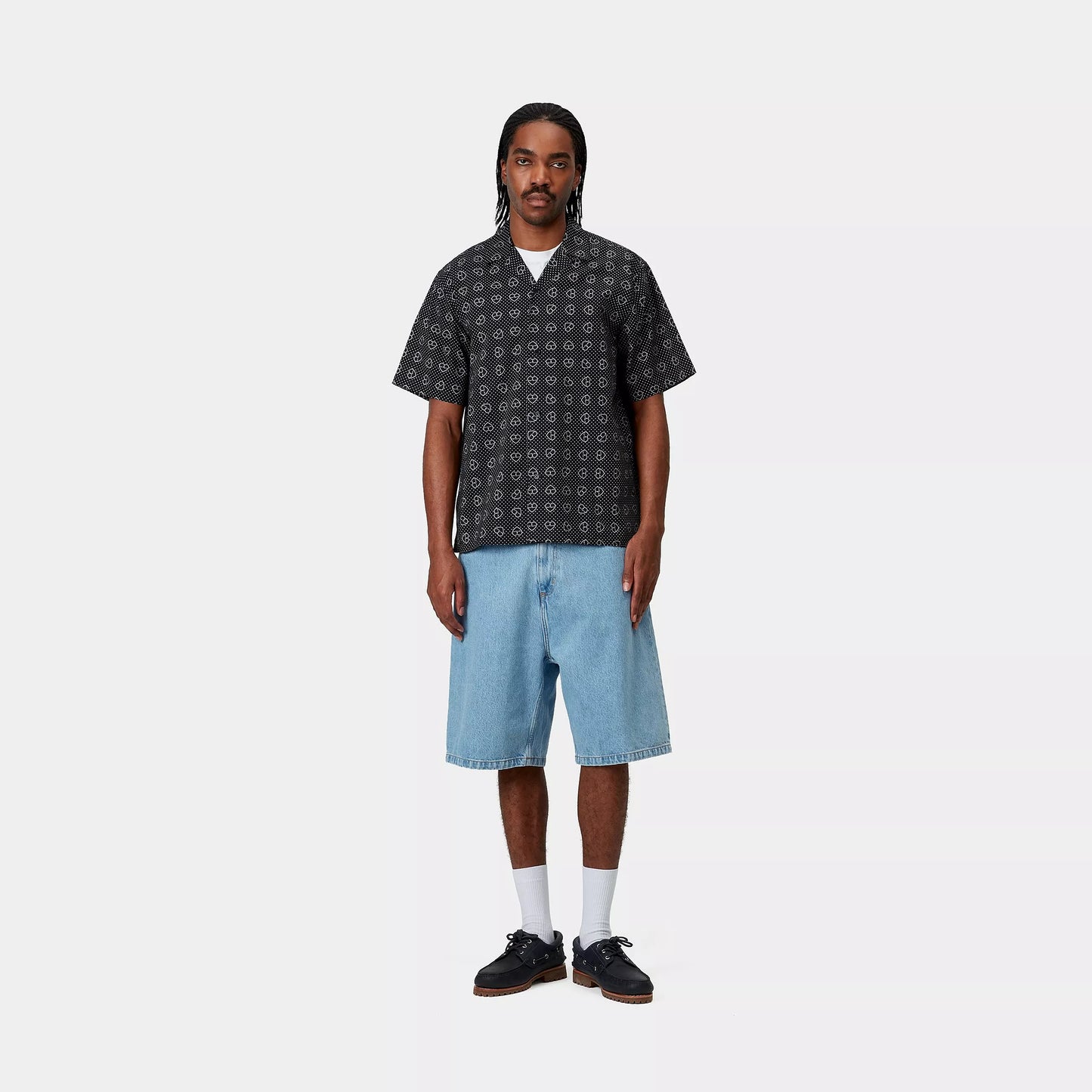 Carhartt - Brandon Short Blue Stone Bleached