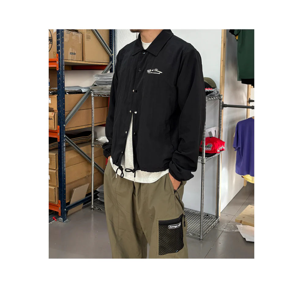 Damage - Skress Coach Jacket Black