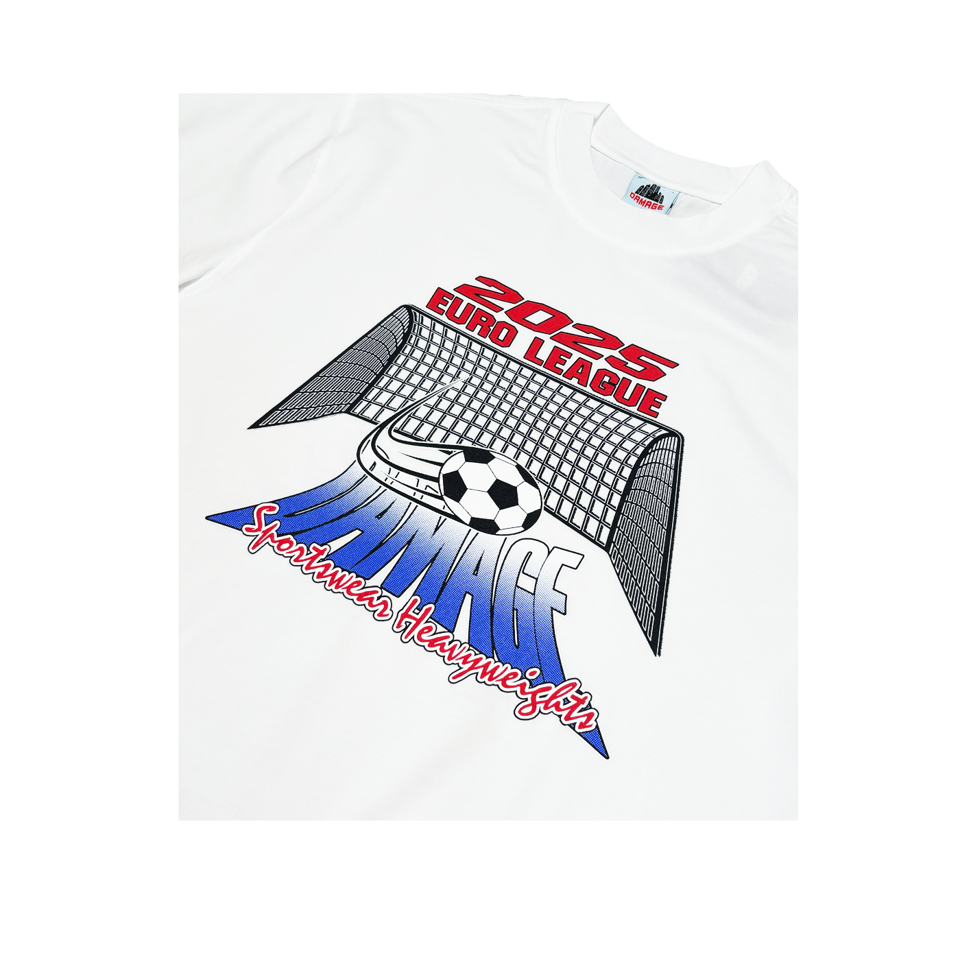 Damage - Euroliga Tee White