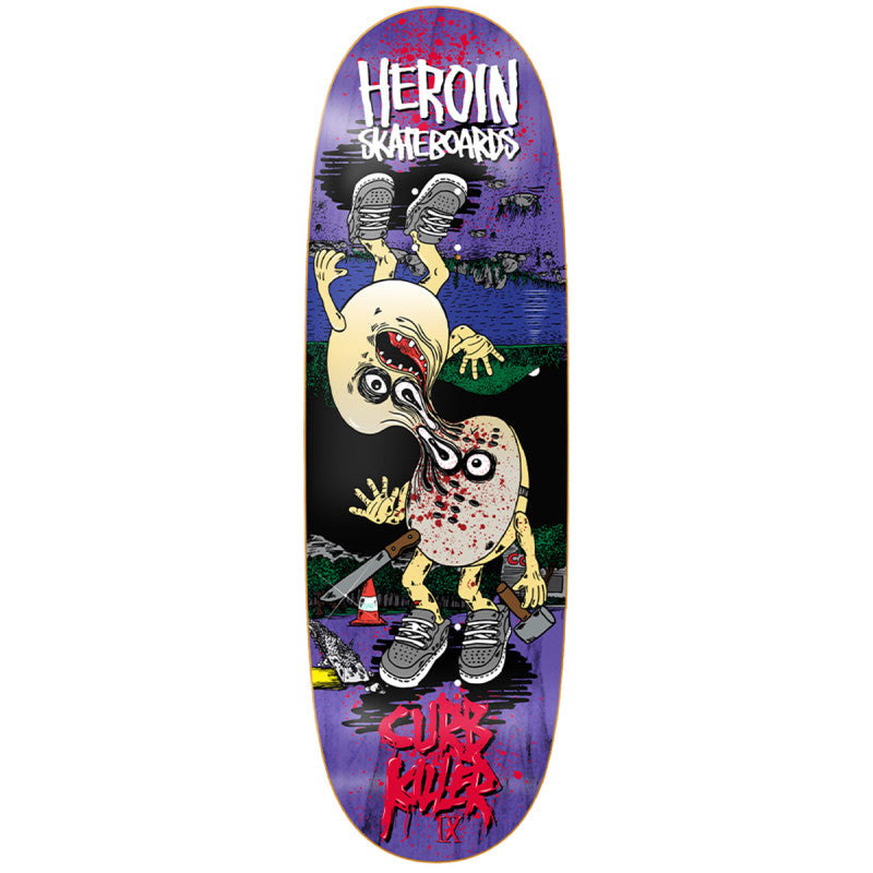 Heroin Skateboards - Curb Killer 9 Merged 10"