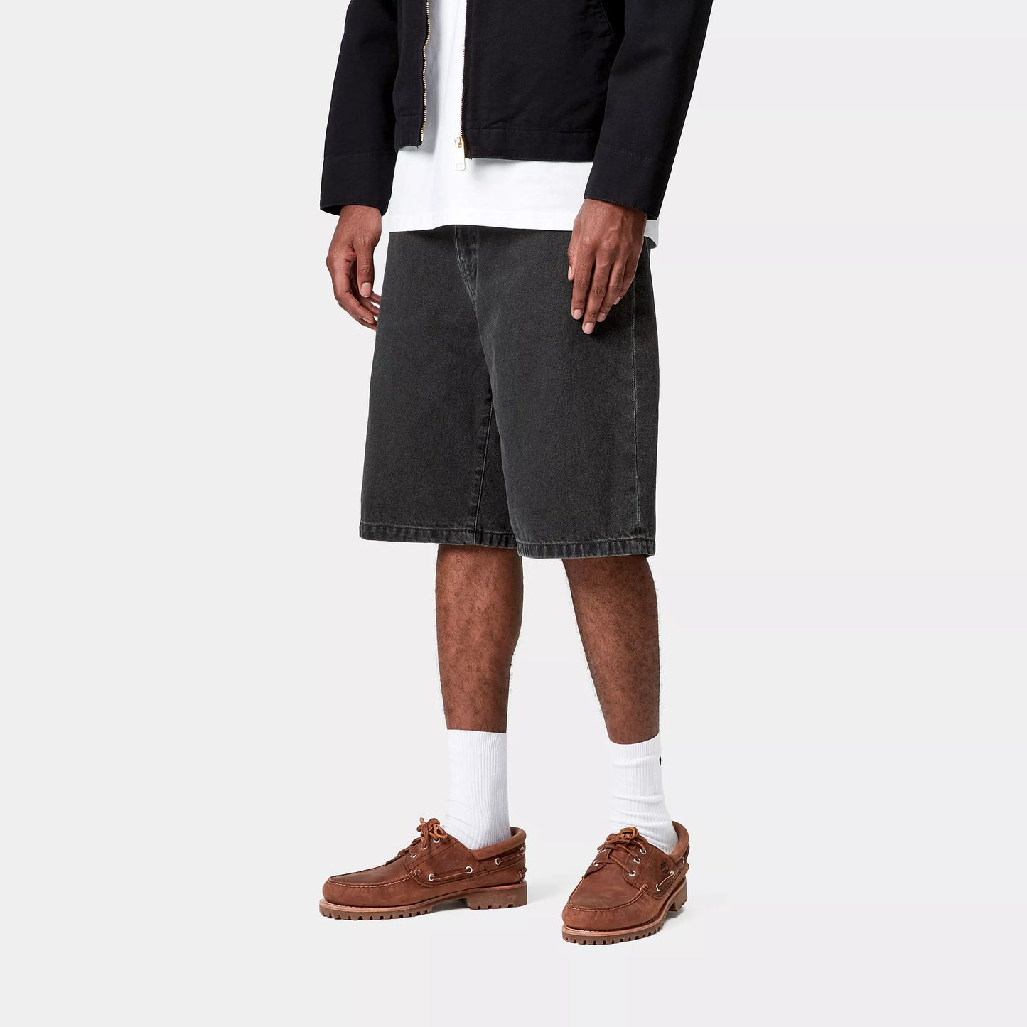 Carhartt - Landon Short Black (Stone Washed)