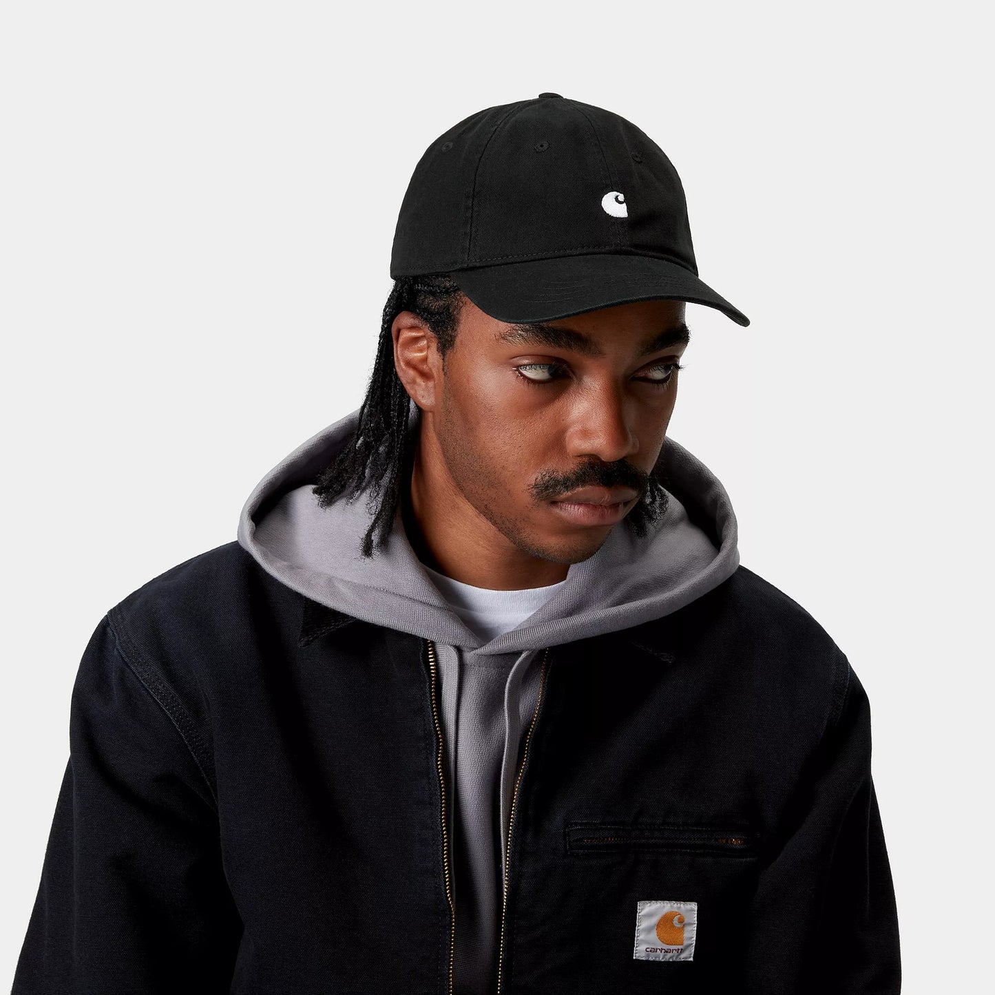 Carhartt - Madison Logo Cap Black