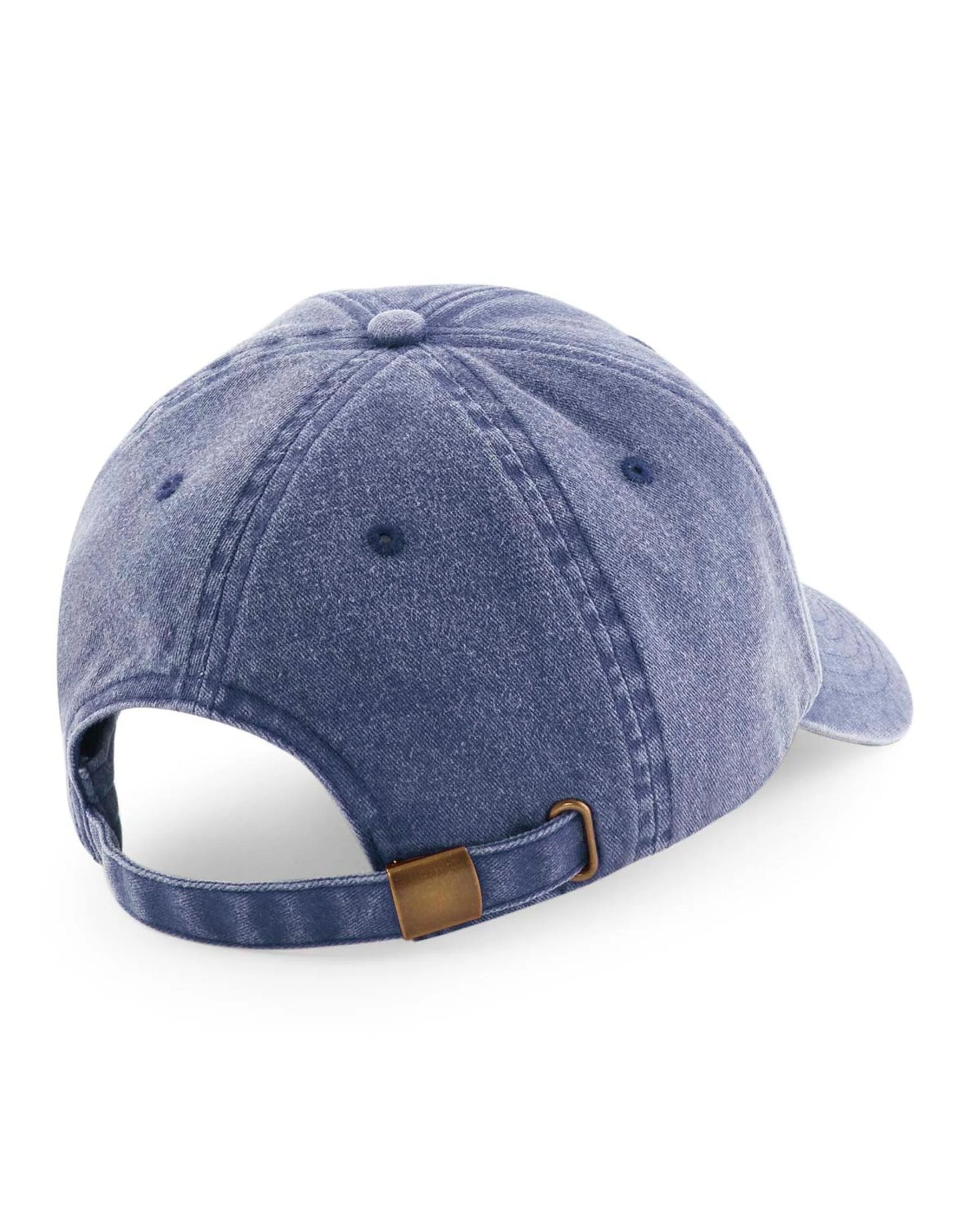Tile Square - Logo Cap Washed Denim / White