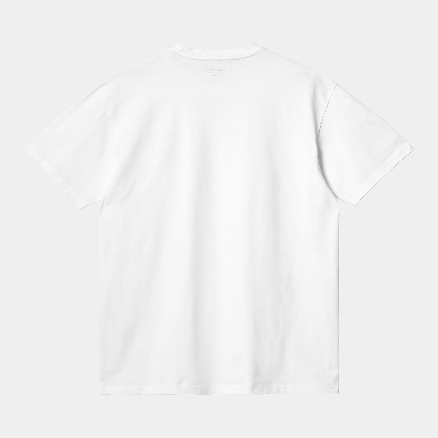 Carhartt WIP Chase t-paita takaa, valkoinen väri