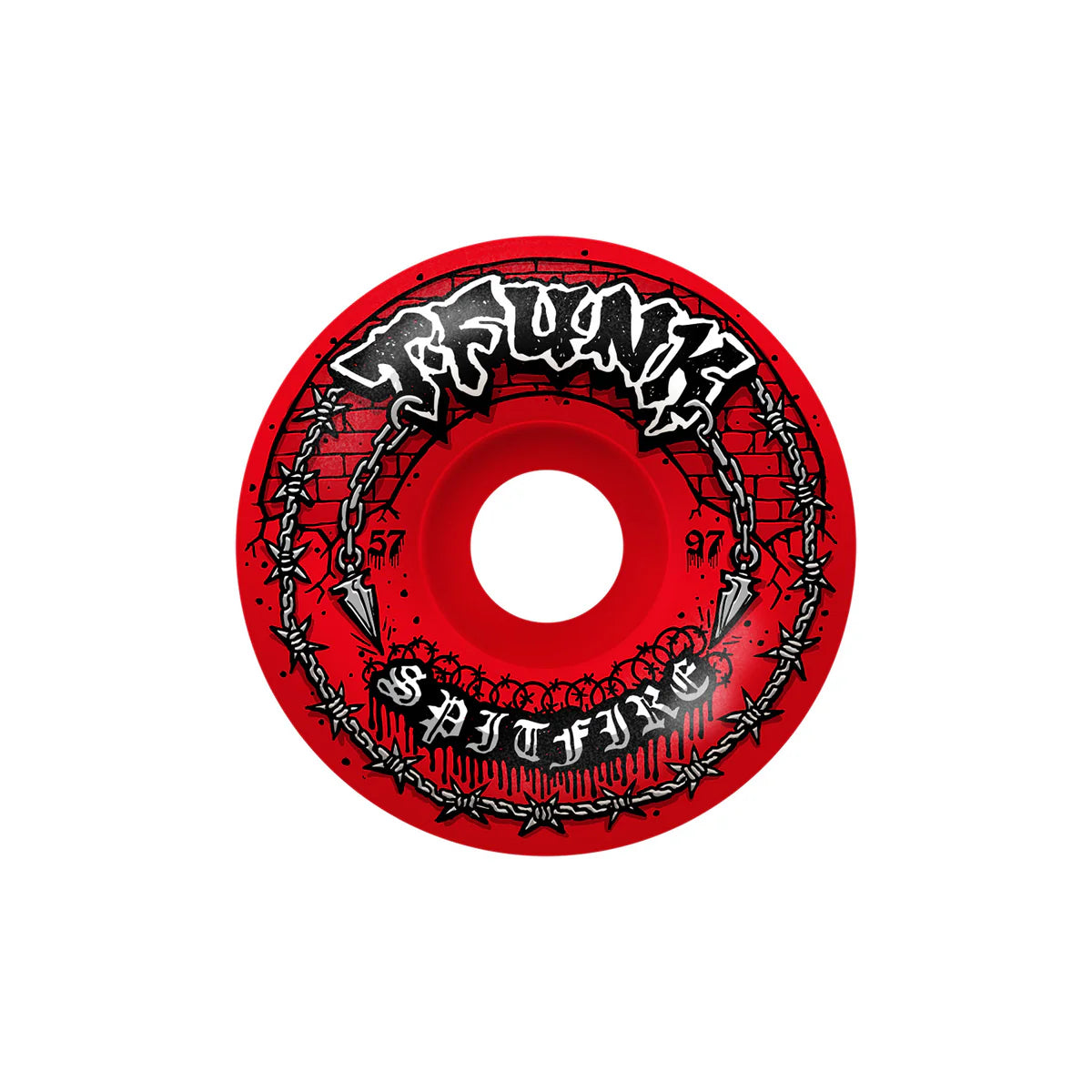 Spitfire - F4 T-Funk Raw Radial Full 97DU 57mm
