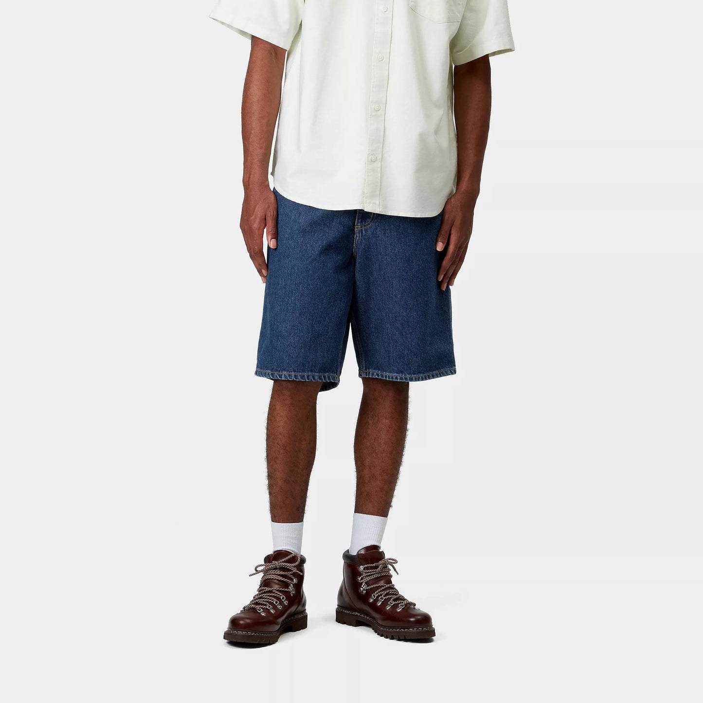 Carhartt - Single Knee Short Blue Stone Washed