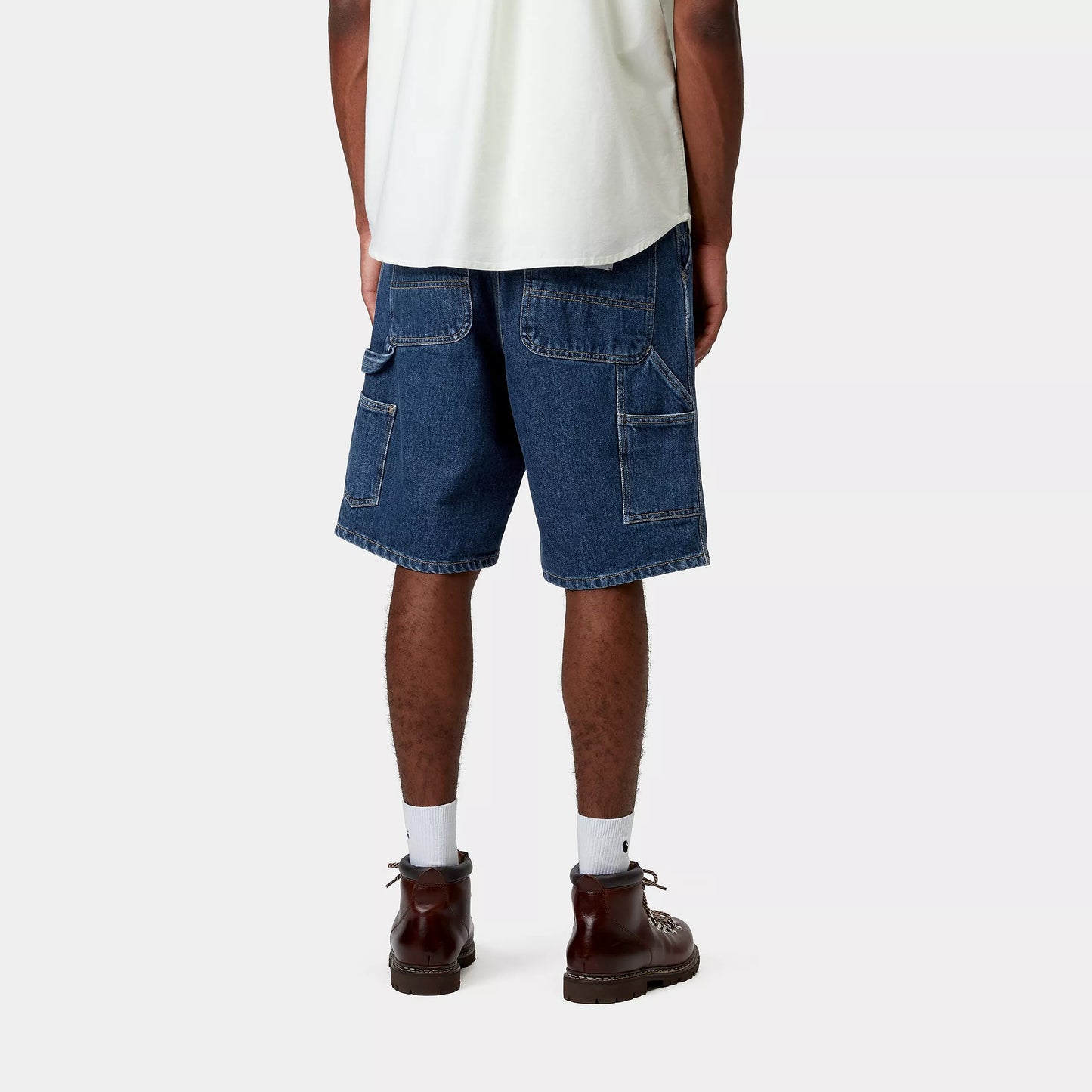 Carhartt - Single Knee Short Blue Stone Washed