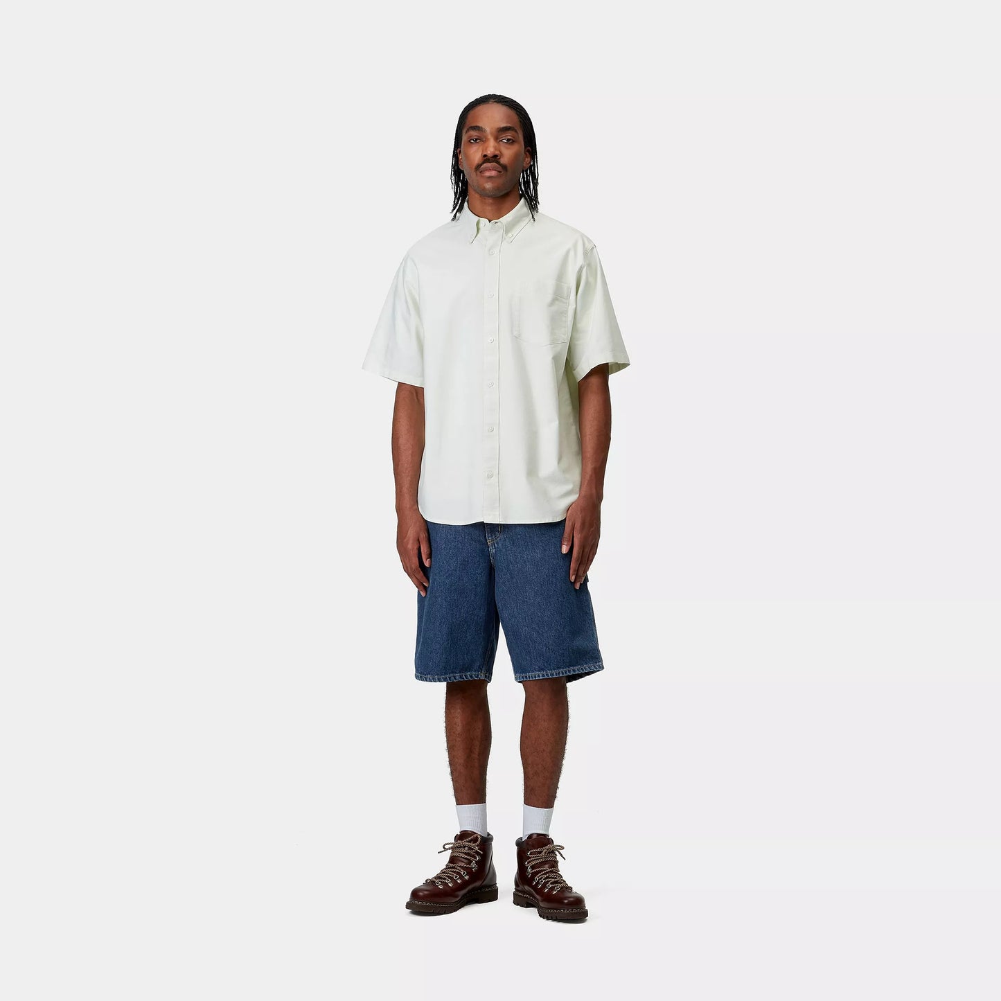 Carhartt - Single Knee Short Blue Stone Washed