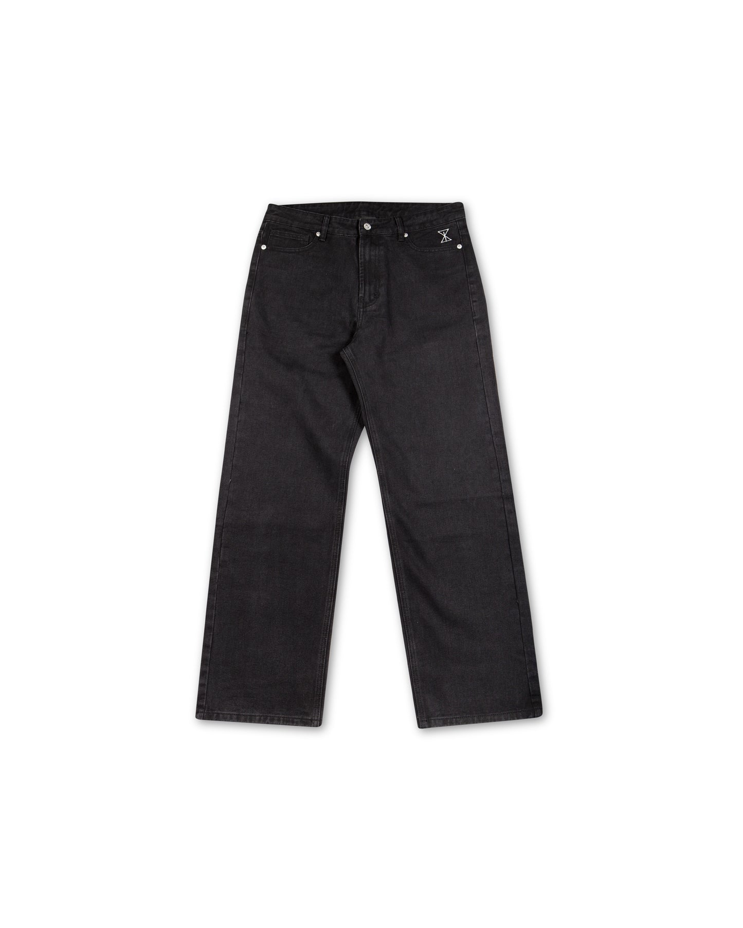 Sour - Loose Jeans Black