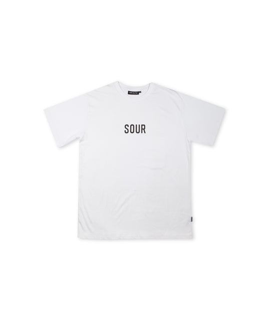 Sour - Army Tee White