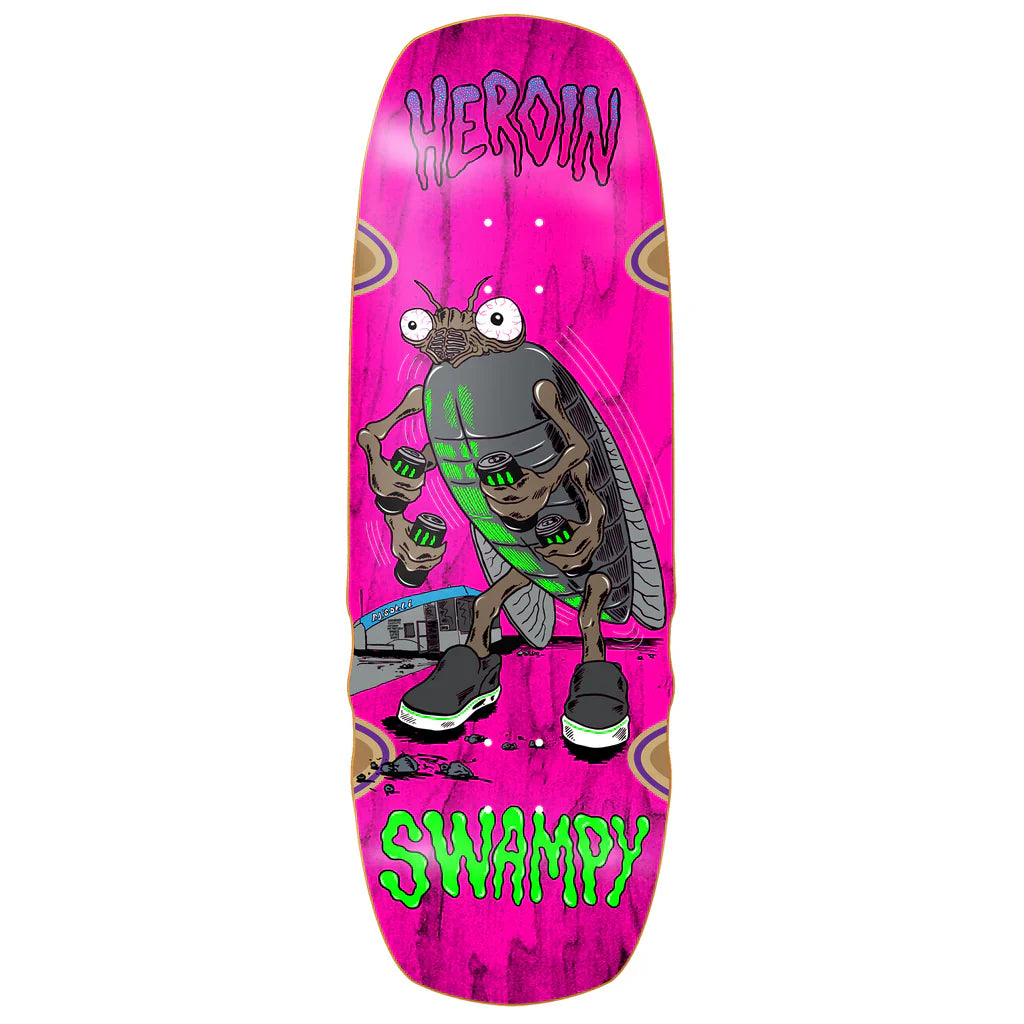 Heroin Skateboards - Swampy Bug 10.75"
