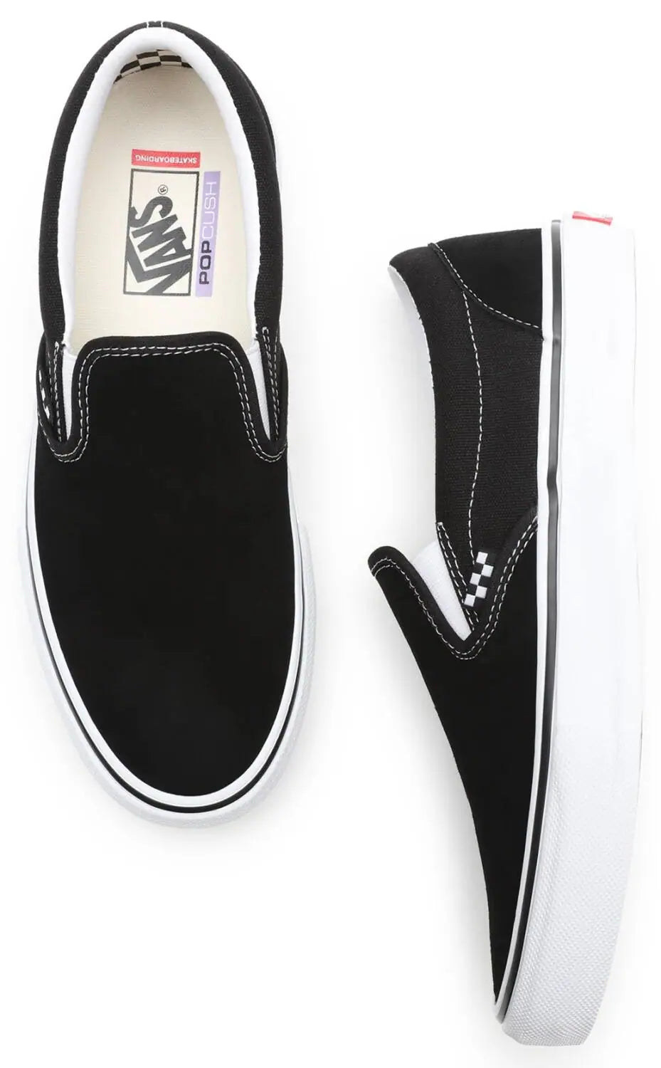 Vans - Skate Slip On Black/White