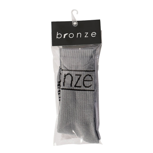 Bronze - Crew Socks Grey