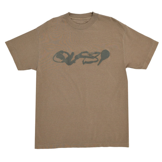 Quasi - Blot Tee Faded Brown