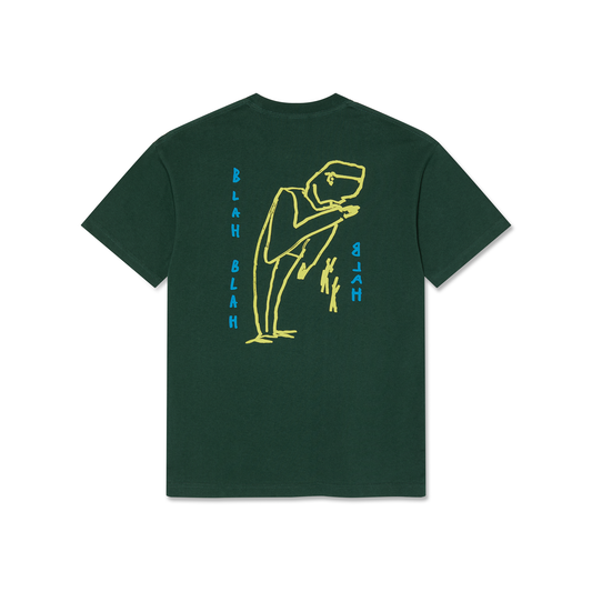 Polar - Blah Blah Blah Tee Dark Green