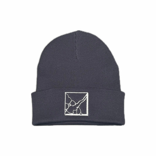 Tile Square - Square Logo Beanie Graphite Grey