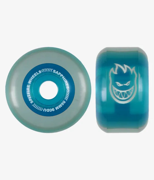 Spitfire -  Sapphire Wheels (Clear Blue) Radial 56mm 90A