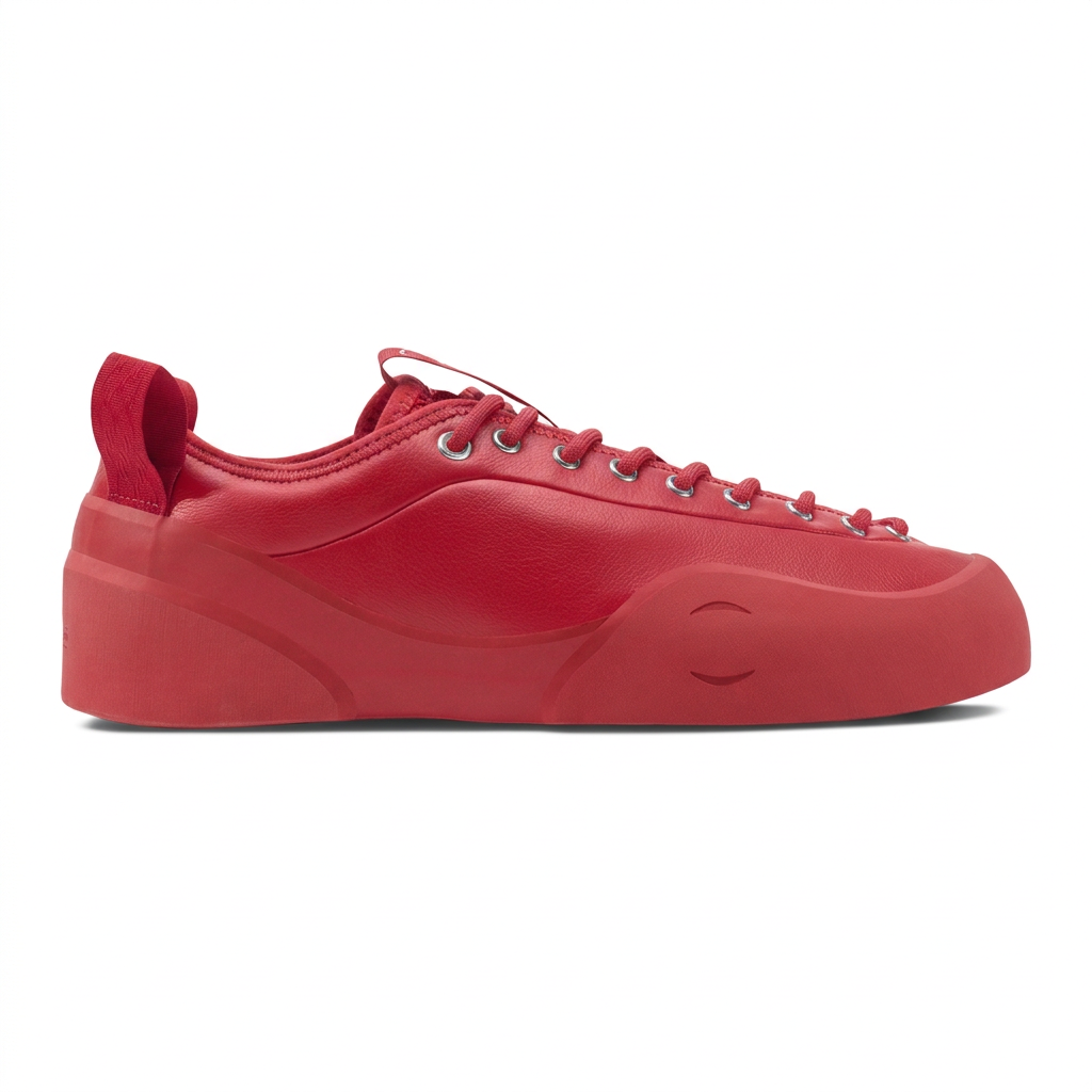 Village PM - 1PM Red Leather