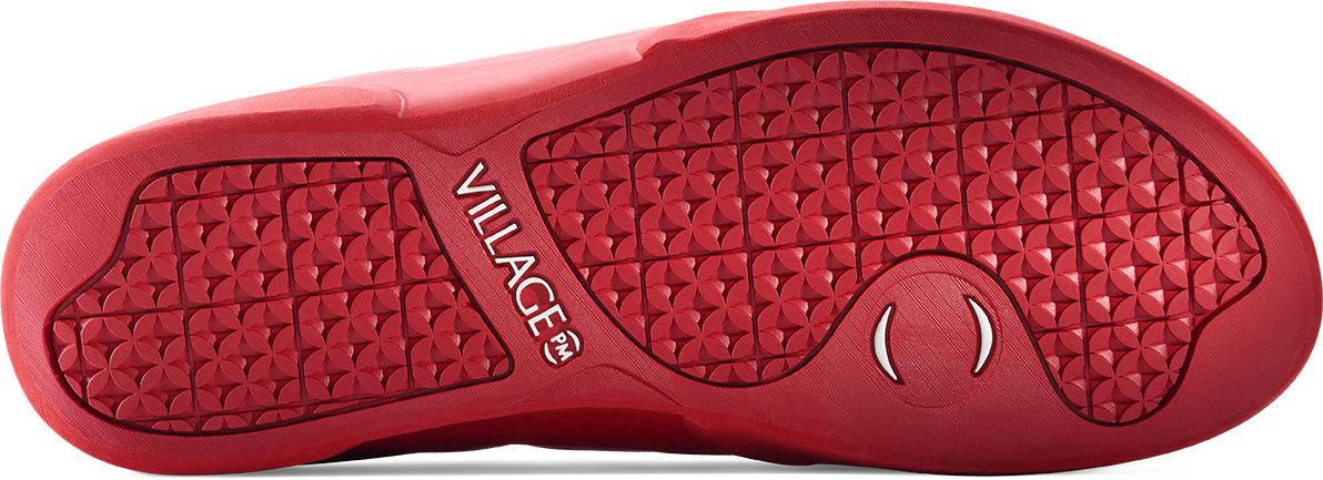Village PM - 1PM Red Leather