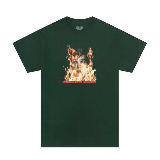 Hockey - Temperatures Tee Dark Green