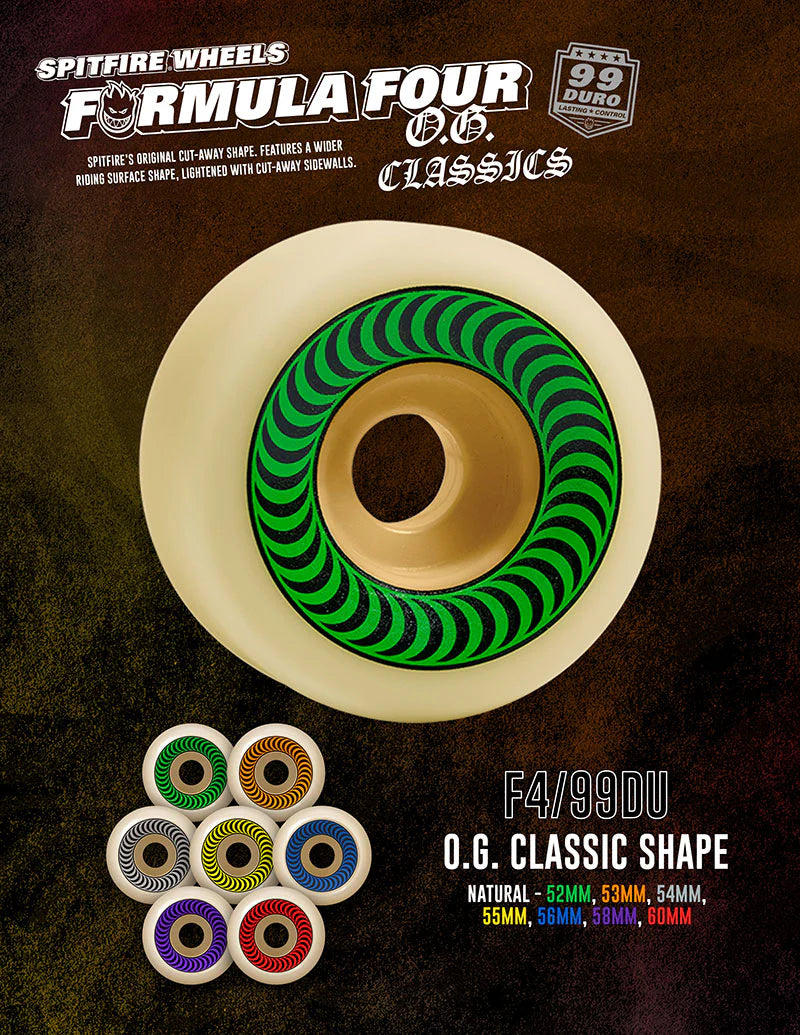 Spitfire - F4 OG Classics 99 DU 52mm