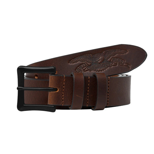 Antihero - Basic Eagle Leather Belt Brown